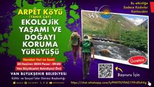 Van’da kadınlara özel yürüyüş düzenlenecek