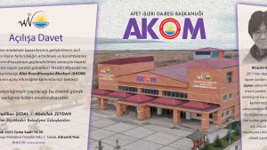 Atsushı Mıyazakı Afet Koordinasyon Merkezi açılıyor