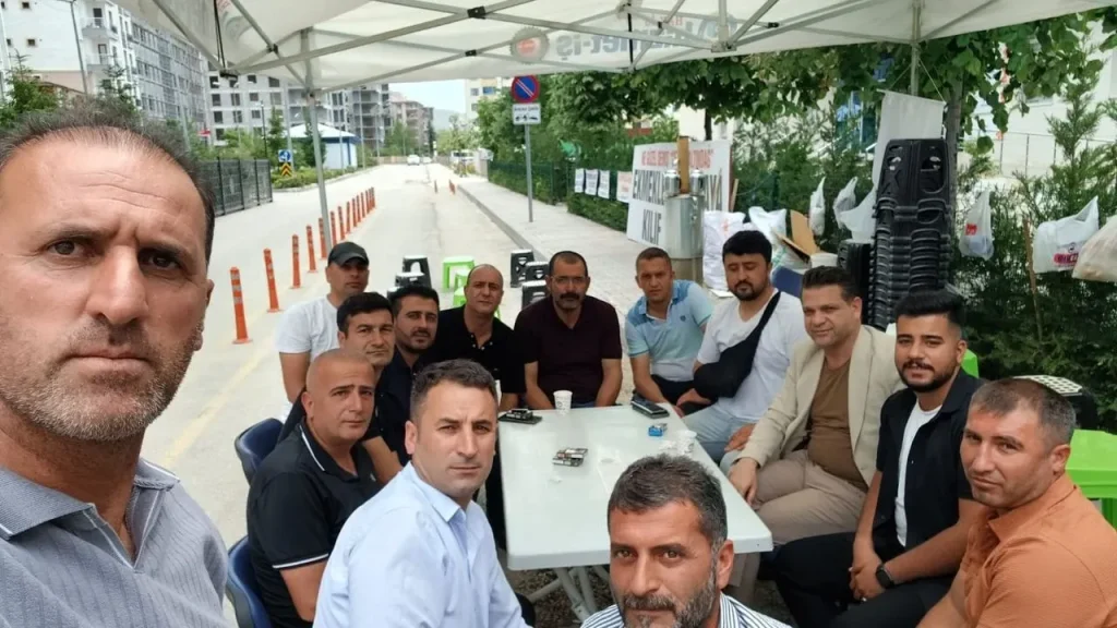 Ak Partili Kuşan işçileri unutmadı