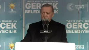 Cumhurbaşkanı Erdoğan Van’da konuştu