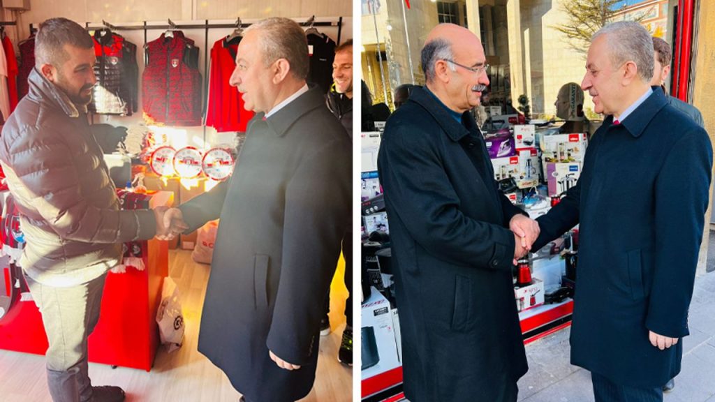 Aday Adayı Kayatürk esnaf ve vatandaşı ziyaret etti