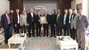 İpekyolu İlçe Başkanı Kuşan’dan Van TSO’ya ziyaret