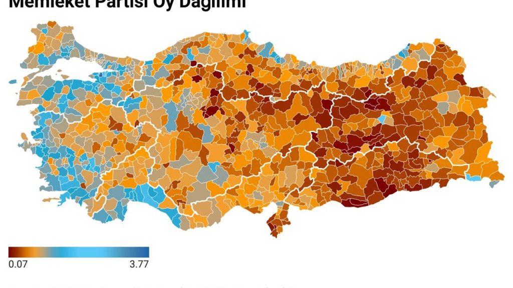 Memleket Partisi’nin oy dağılımı belli oldu!