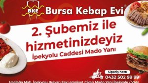 Bursa Kebap Evi Van’da ikinci şubesini açtı