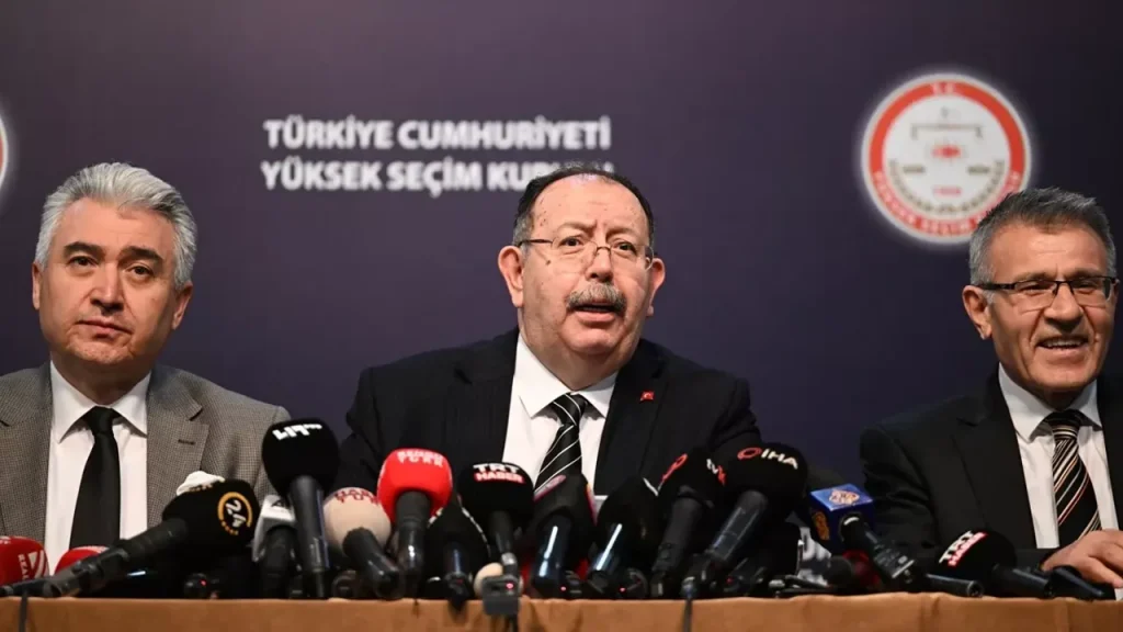 YSK Başkanı Yener, seçimin 2. tura kaldığı açıkladı