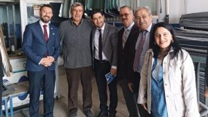 Terzioğlu’ndan sanayi sitesi esnafına 1 Mayıs ziyareti