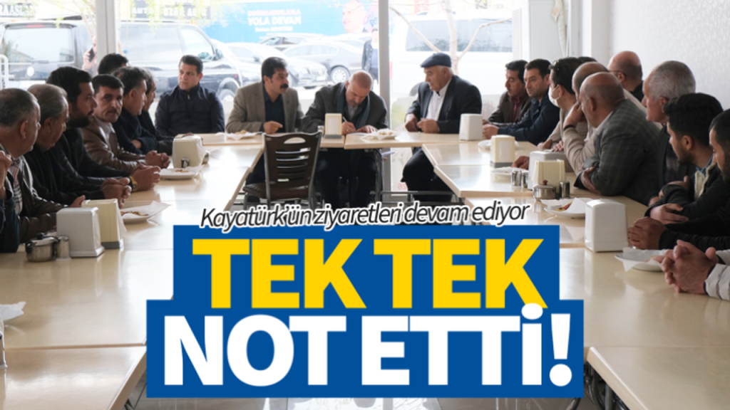 Burhan Kayatürk’ün ziyaretleri devam ediyor