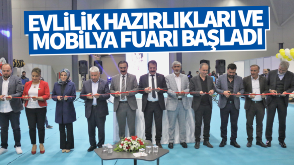 Van Evlilik Hazırlıkları ve Mobilya Fuarı başladı