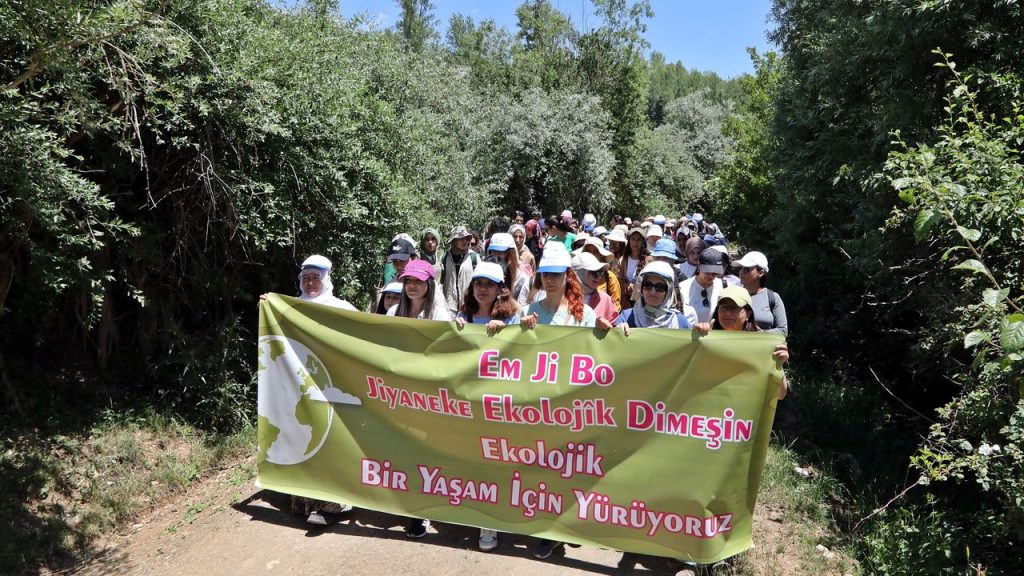 Van’da kadınlar ‘Ekolojik Bir Yaşam İçin’ yürüdü