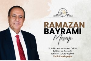 Başkan Kandaşoğlu’ndan Ramazan Bayramı mesajı