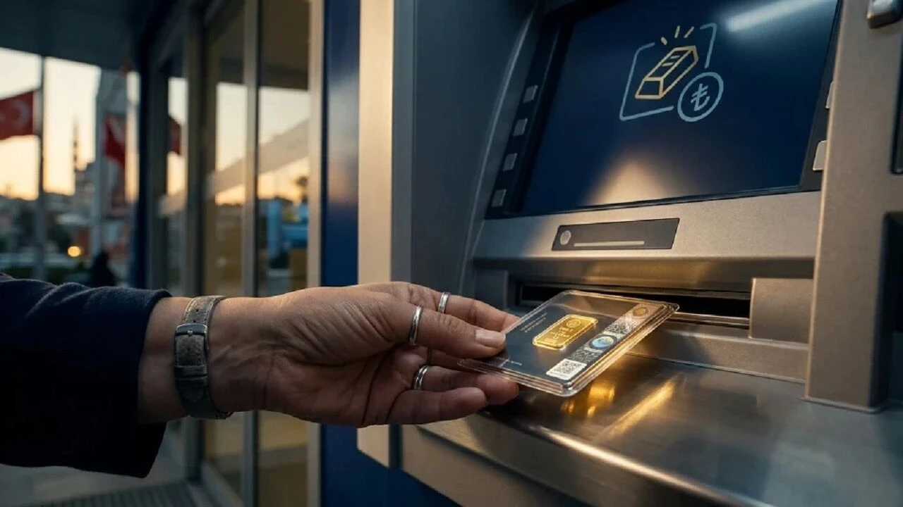 ATM’lerde yeni dönem! Gram altın da alınabilecek